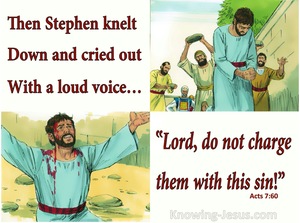 Acts 7:60